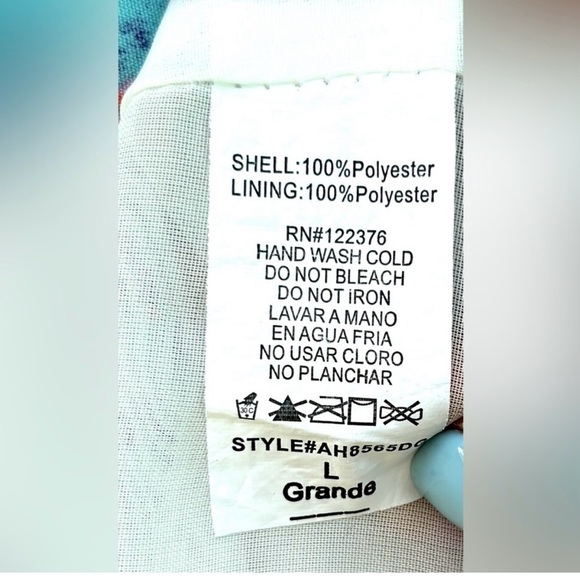 Watercolor A-Line Dress Women's
Size Large by Mustard Seed - Picture 7 of 9